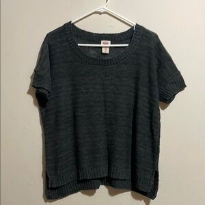 Mossimo Supply Co. Green short sleeve sweater. Size medium.